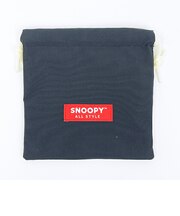 スヌーピー 巾着 S オールスタイル ブラック SNOOPY