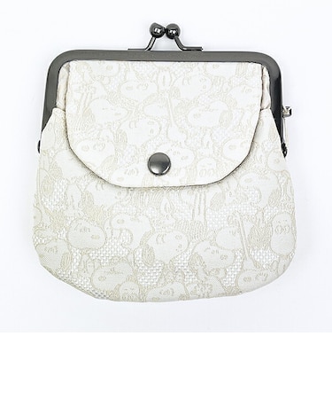 スヌーピー 口金財布 ALLSTYLE アイボリー SNOOPY