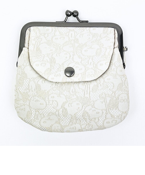 スヌーピー 口金財布 ALLSTYLE アイボリー SNOOPY