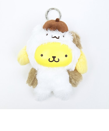 サンリオ ポムポムプリン ファインフェイスミニ マスコット おともだち着ぐるみ マフィン Sanrio