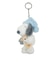 スヌーピー リラックスナイト＆ベア マスコットキーホルダー (ブルー) SNOOPY