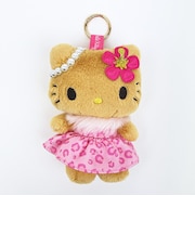 サンリオ 日焼け キティ レオパード カラビナマスコット (ピンク) Sanrio