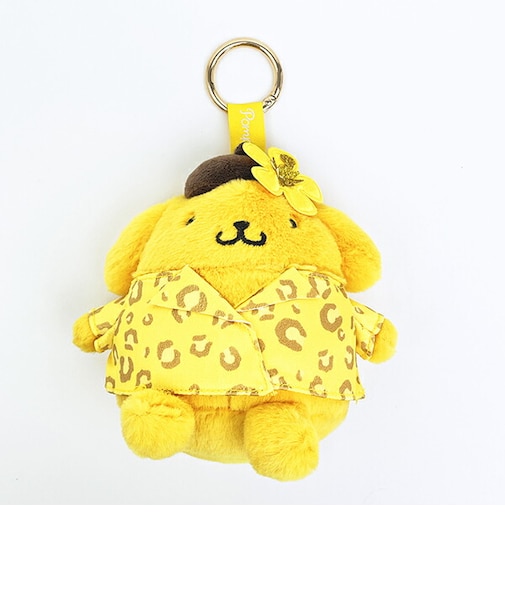 サンリオ ポムポムプリン 日焼けレオパード カラビナマスコット Sanrio