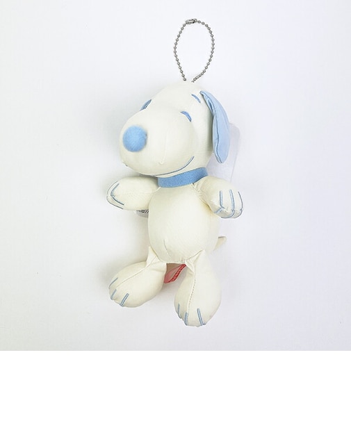 スヌーピー ひんやりマスコットキーホルダー (ブルー) SNOOPY