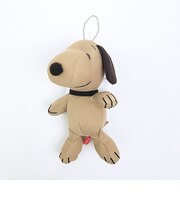 スヌーピー モカ ひんやりマスコットキーホルダー (ブラウン) SNOOPY