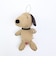 スヌーピー モカ ひんやりマスコットキーホルダー (ブラウン) SNOOPY