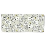 スヌーピー クロック クイックドライフェイスタオル SNOOPY