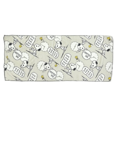スヌーピー クロック クイックドライフェイスタオル SNOOPY