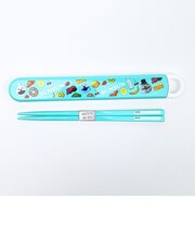 パペットスンスン スライド箸＆箸箱セット ランチ 日本製