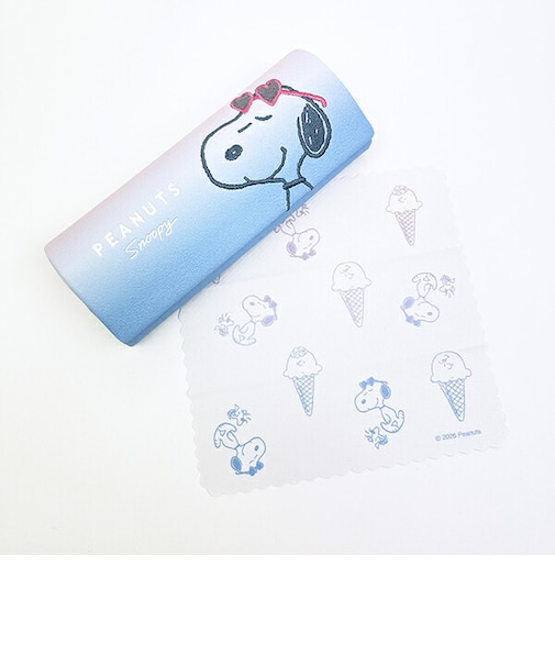 スヌーピー メガネケース パステル グラデーション 眼鏡ケース SNOOPY