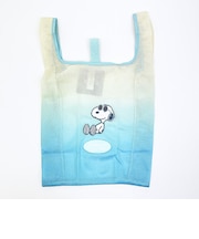 スヌーピー ジョークール メッシュエコバッグ パステル グラデーション SNOOPY