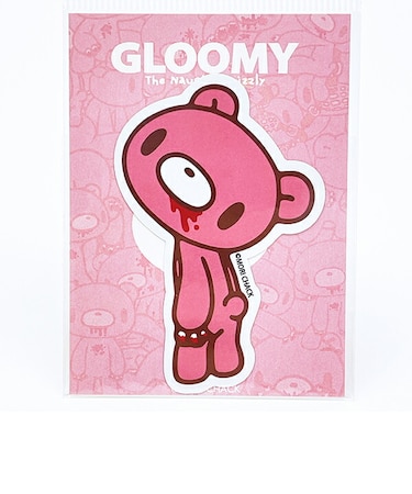 GLOOMY(グルーミー) ダイカットステッカー 横向き 文具 日本製