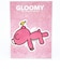 GLOOMY(グルーミー) ダイカットステッカー 黄色い鳥 文具 日本製