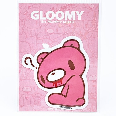 GLOOMY(グルーミー) ダイカットステッカー クエスチョン 文具 日本製