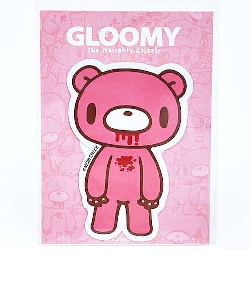 GLOOMY(グルーミー) ダイカットステッカー 立ち 文具 日本製