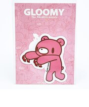 GLOOMY(グルーミー) ダイカットステッカー 待って 文具 日本製