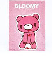 GLOOMY(グルーミー) ダイカットステッカー 正面 文具 日本製