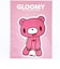 GLOOMY(グルーミー) ダイカットステッカー 正面 文具 日本製