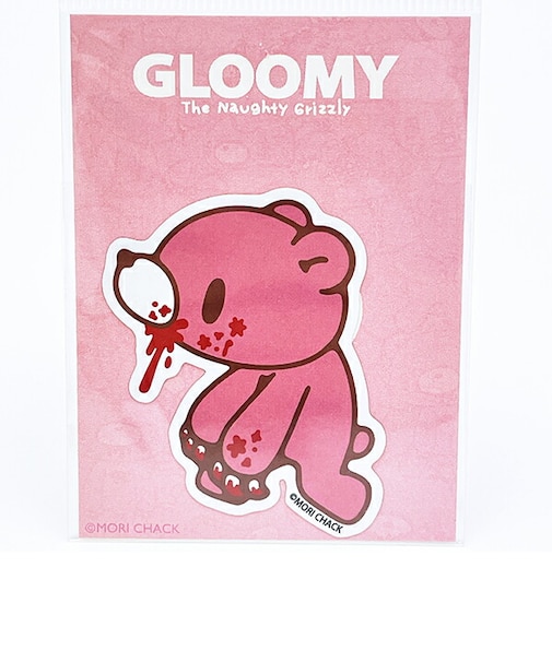 GLOOMY(グルーミー) ダイカットステッカー 歩き 文具 日本製
