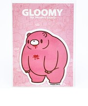 GLOOMY(グルーミー) ダイカットステッカー 巨大化 文具 日本製