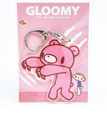 GLOOMY(グルーミー) アクリルキーホルダー 待って 日本製