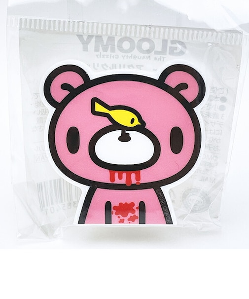 GLOOMY(グルーミー) アクリルクリップ 黄色い鳥 文具 日本製