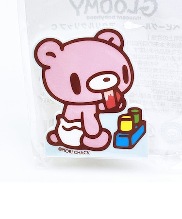 GLOOMY(グルーミー) ベビーグルーミー アクリルクリップ つみき 文具 日本製