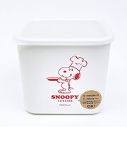 スヌーピー スクエアストッカー(M) クッキング シェフシリーズ キッチン 日本製 SNOOPY