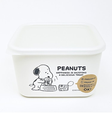 スヌーピー スクエアストッカー(S) お食事 キッチン 日本製 SNOOPY
