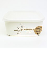 スヌーピー スクエアストッカー(XS) クッキング シェフシリーズ キッチン 日本製 SNOOPY