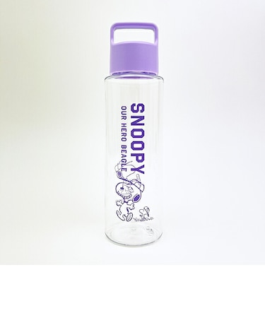 スヌーピー ハンディクリアボトル(500ml) パープル 水筒 ランチ 日本製 SNOOPY