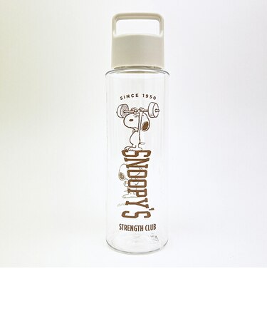 スヌーピー ハンディクリアボトル(500ml) ベージュ 水筒 ランチ 日本製 SNOOPY