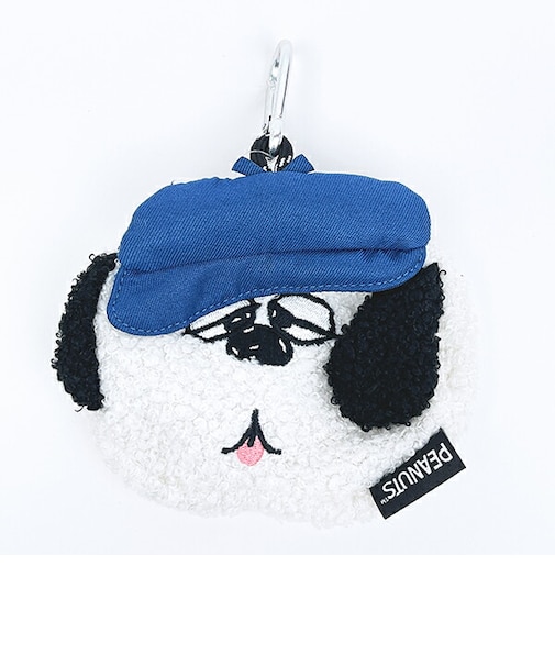 スヌーピー オラフ ミニカラビナフェイスポーチ SNOOPY