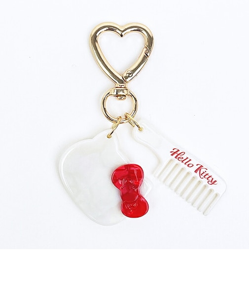 サンリオ ハローキティ ミラーコームチャーム キーホルダー Sanrio