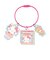 サンリオ ハローキティ オーロラワイヤーキーリング でこらちっく Sanrio