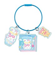 サンリオ シナモロール オーロラワイヤーキーリング でこらちっく シナモン Sanrio