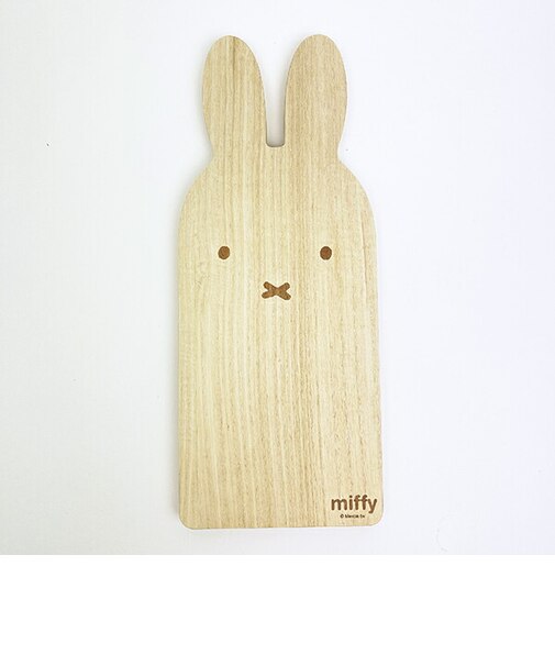 ミッフィー miffy カッティングボード(ロング) フェイス まな板 キッチン 日本製