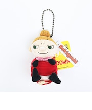 ムーミン リトルミイ いちごのようなマスコットぬいぐるみ キーホルダー