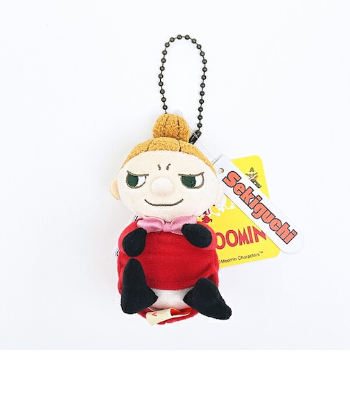 ムーミン リトルミイ いちごのようなマスコットぬいぐるみ キーホルダー