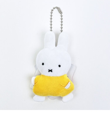ミッフィー miffy てくてく ぷちマスコットキーホルダー (イエロー)