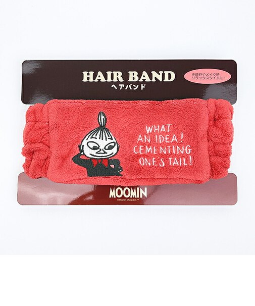 ムーミン リトルミイ ヘアバンド レッド
