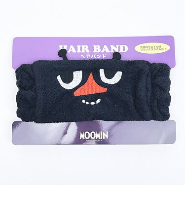 ムーミン スティンキー ヘアバンド ブラック MOOMIN