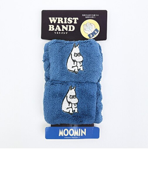ムーミン リストバンド ブルー MOOMIN