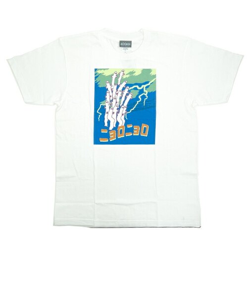 ムーミン ニョロニョロ 半袖Tシャツ ホワイト アパレル MOOMIN