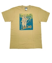 ムーミン ニョロニョロ 半袖Tシャツ ベージュ アパレル MOOMIN
