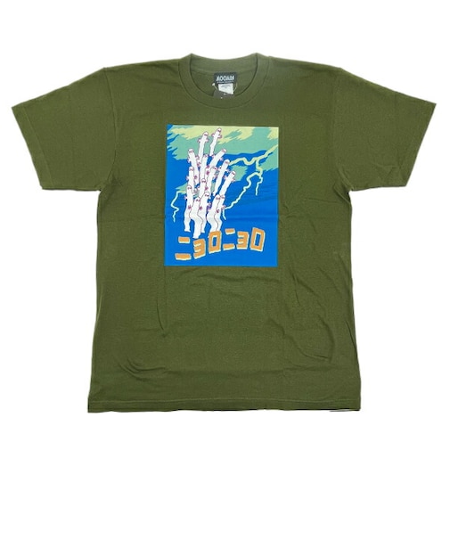 ムーミン ニョロニョロ 半袖Tシャツ グリーン アパレル MOOMIN