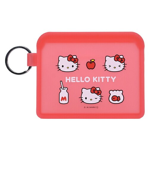サンリオ ハローキティ フラッポ (ベーシックレッド) ポーチ パスケース Sanrio