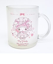 サンリオ マイメロディ × マイスウィートピアノ ガラスマグカップ コップ どーりーみっくすプチシリーズ Sanrio