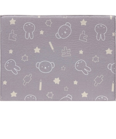 ミッフィー miffy (ゆめみるミッフィーとボリス) 吸水水切りマット 【30×40cm】 キッチン