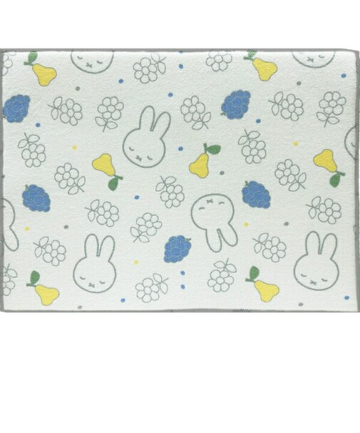 ミッフィー miffy (やすらぎミッフィー) 吸水水切りマット 【30×40cm】 キッチン